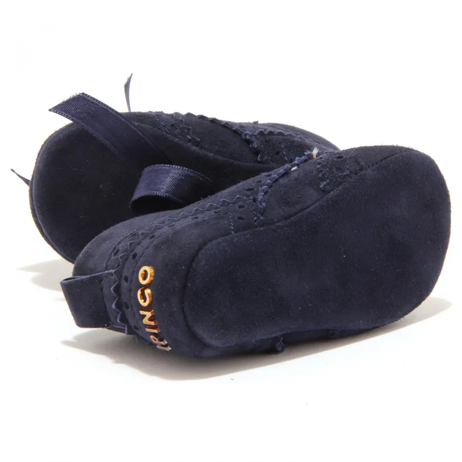 0006U scarpa culla bimba I PINCO PALLINO blu shoe kid