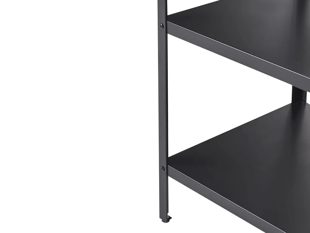 2 Piece Outdoor Kitchen Island and Cabinet Set with Sink Black VILAMA