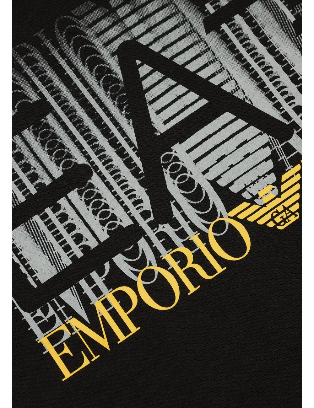 3DBT59 1200 T SHIRT EA7 EMPORIO ARMANI BOY MAGLIA MAGLIETTA CON LOGO KID KIDS