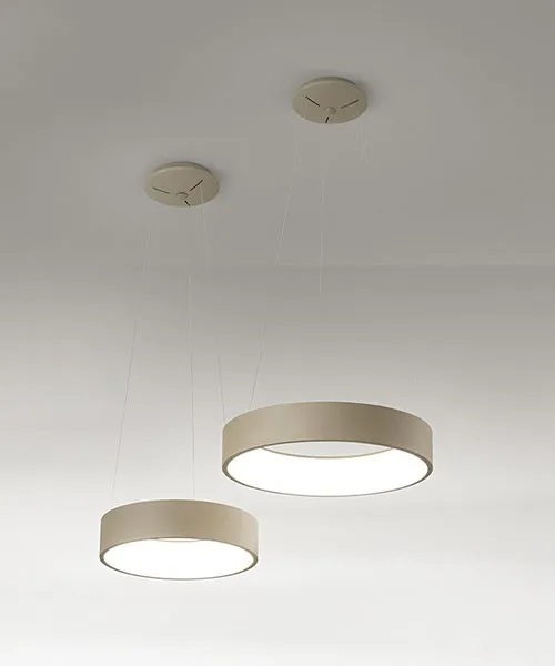 AFFRALUX Band Diodi 2074 Lampada a sospensione a Led D. 108cm 2 Colori