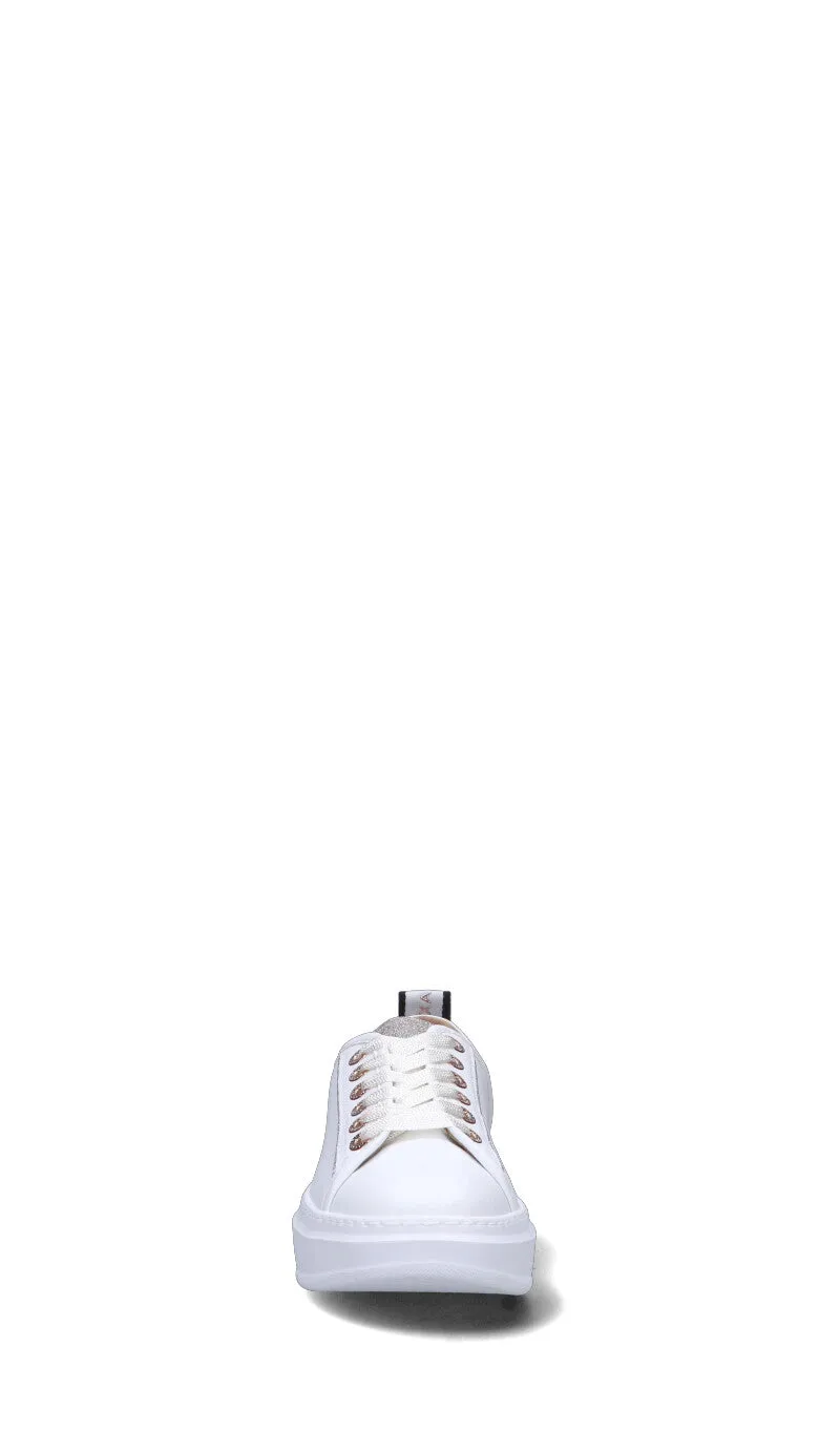 ALEXANDER SMITH Sneaker donna bianca in pelle