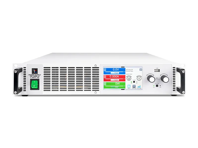 Alimentatore da banco EA Elektro-Automatik EA-PSI 10200-25 2U, 1 uscita, 0 → 200V, 0 → 25A, 1.5kW, Cert.