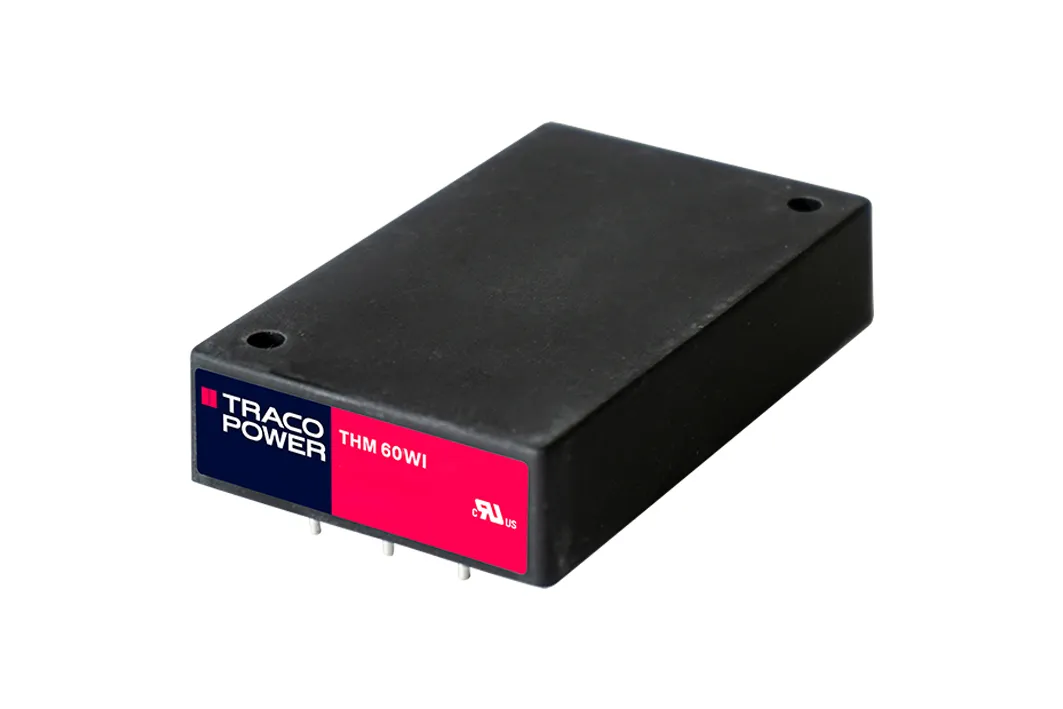 Alimentatore TRACOPOWER THM 60-4823WI, 60W, ingresso 9 → 36V cc, uscita ±15V cc, 2A, 2 uscite THM 60WI