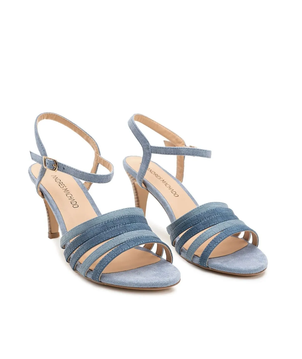 ANDRES MACHADO SANDALI DONNA NUMERI GRANDI 42 - 45