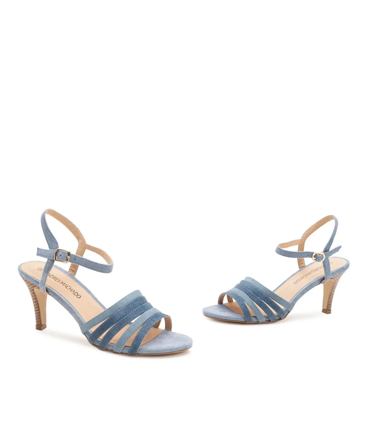 ANDRES MACHADO SANDALI DONNA NUMERI GRANDI 42 - 45