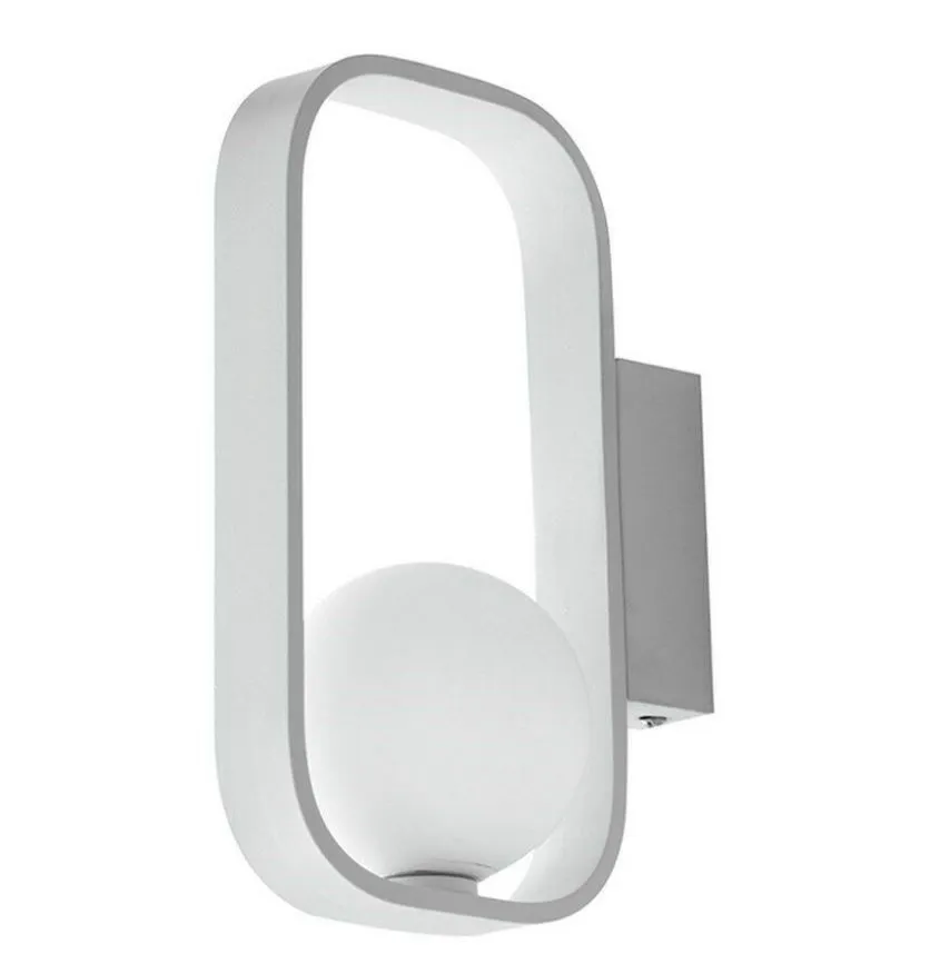 Applique Moderna 1 Luce Con Sfera Di Vetro Roxy Fan Europe