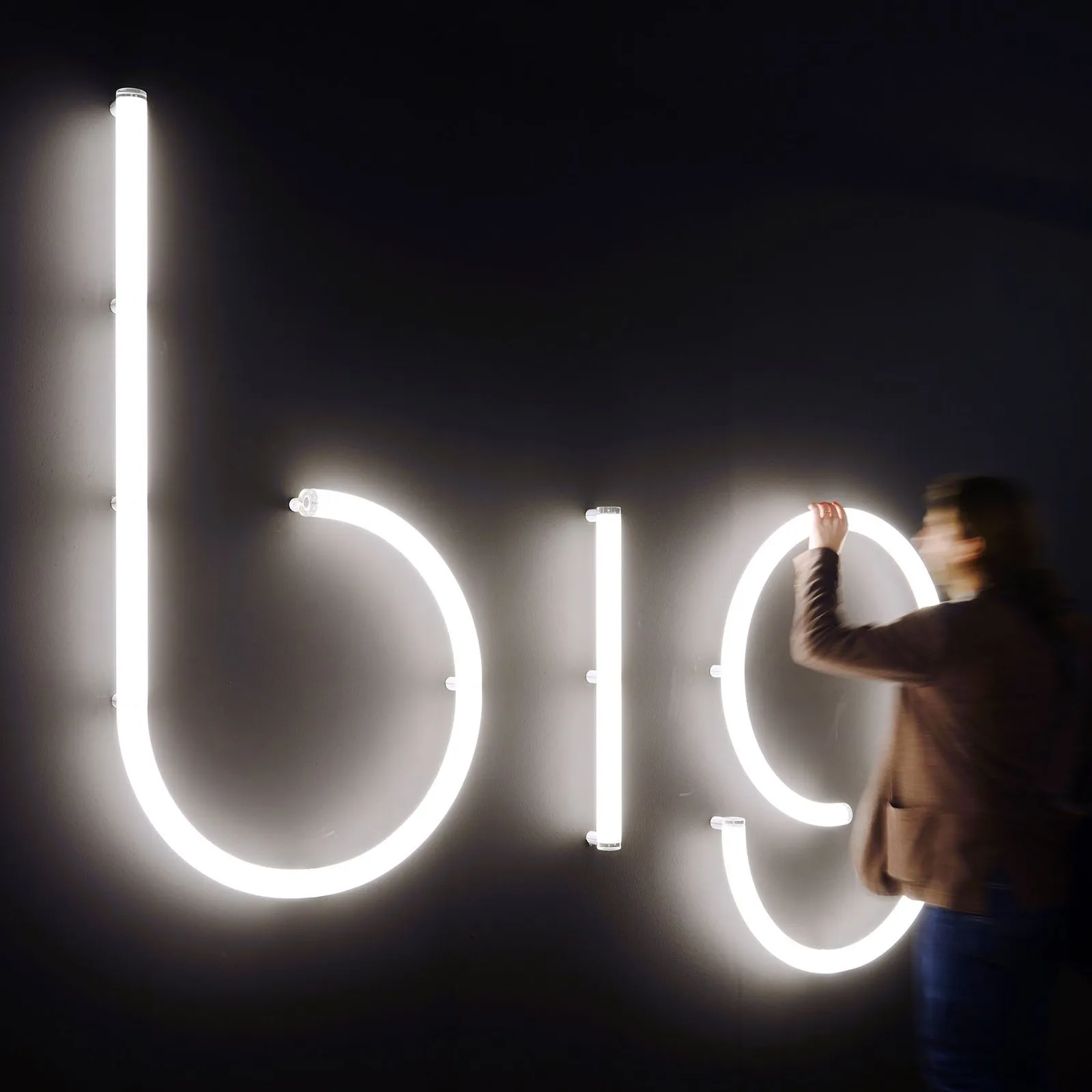 Artemide Alfabeto di luce a parete lettera maiuscola X