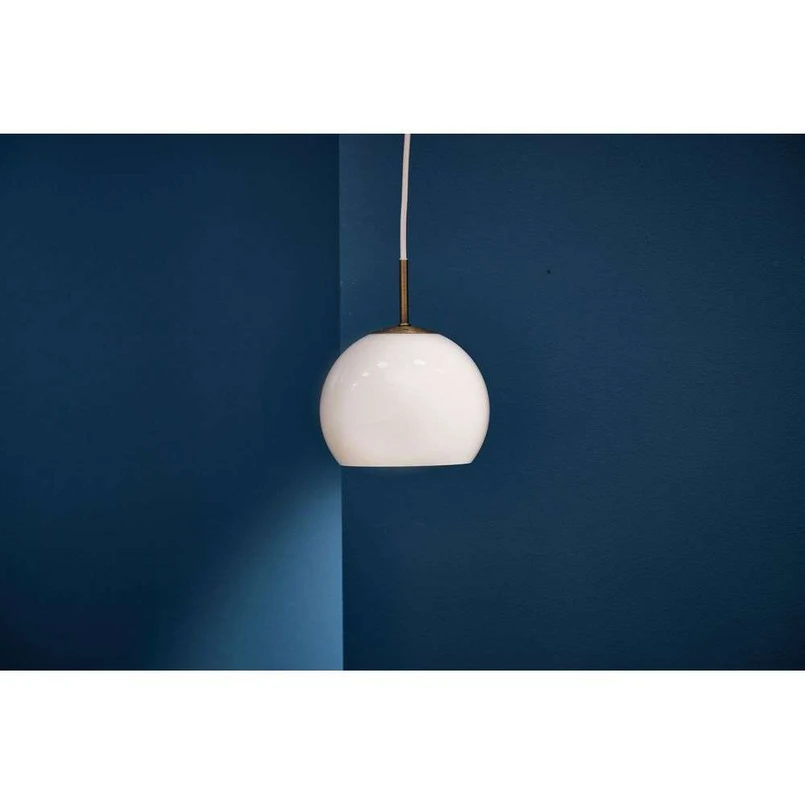 Ball Glass Lampada a Sospensione Ø18 Sabbia Grigio - Frandsen | Acquista online