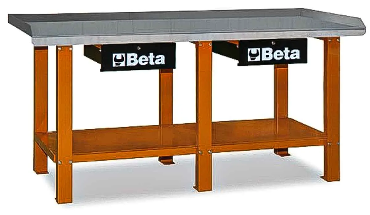 Banco di lavoro BETA x 2000mm x 930mm, carico 1200kg