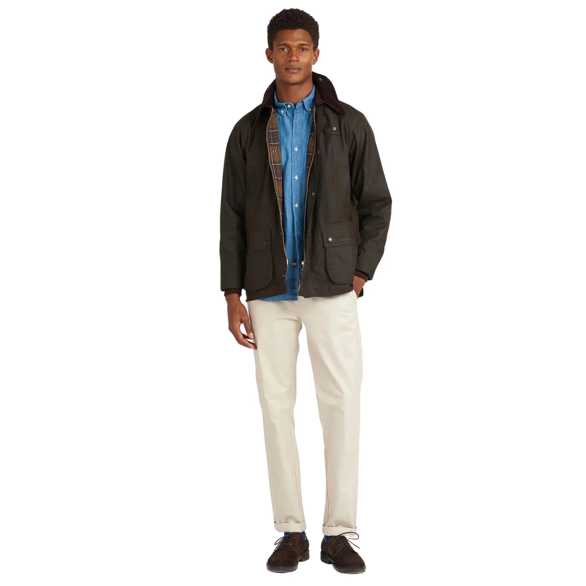 Barbour Bedale Verde Giubbotto
