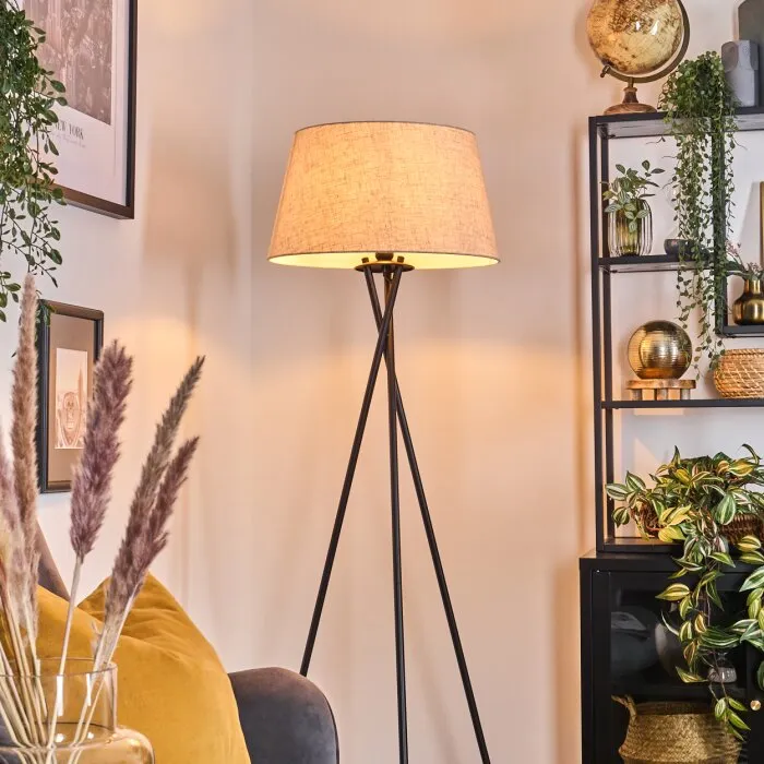 Bassagoda Lampada da terra beige, 1-Luce