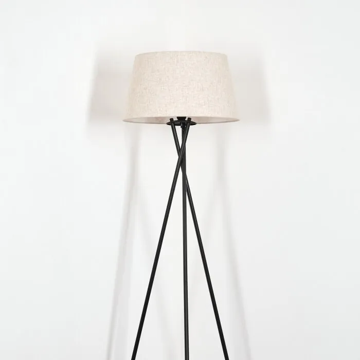Bassagoda Lampada da terra beige, 1-Luce