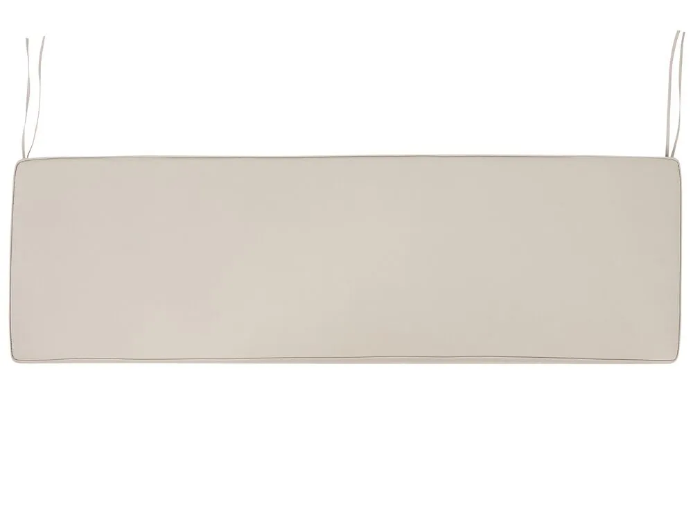 Bench Seat Pad Cushion SOVANA 45 x 148 cm Taupe