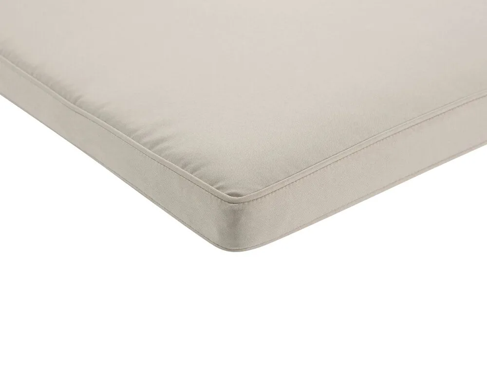 Bench Seat Pad Cushion SOVANA 45 x 148 cm Taupe