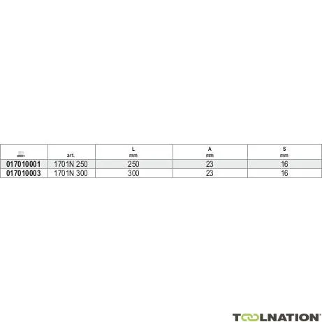 Beta 017010003 1701N 300-Scalpello di frantumazione 300 L mm