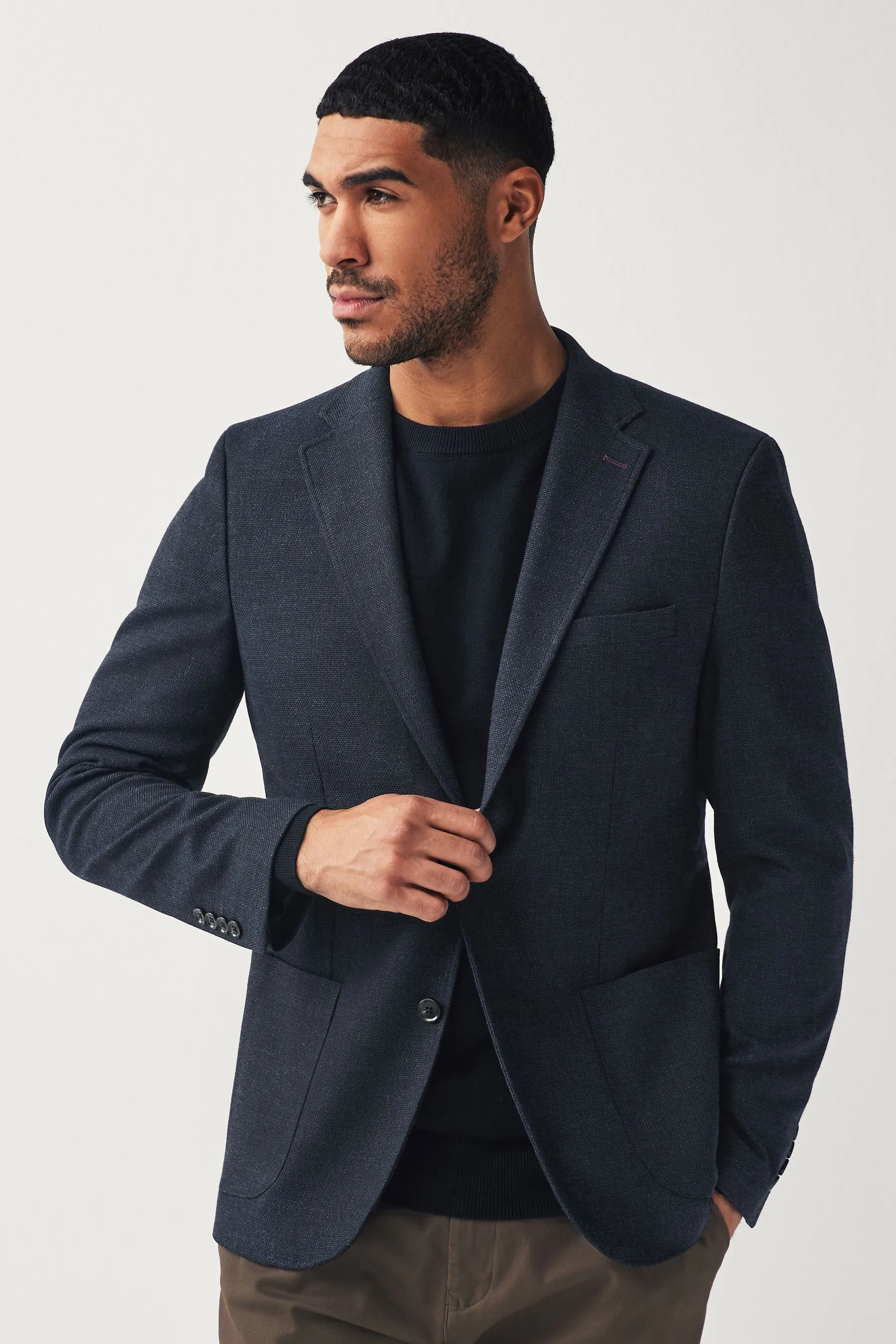 Blazer intelligente testurizzato    