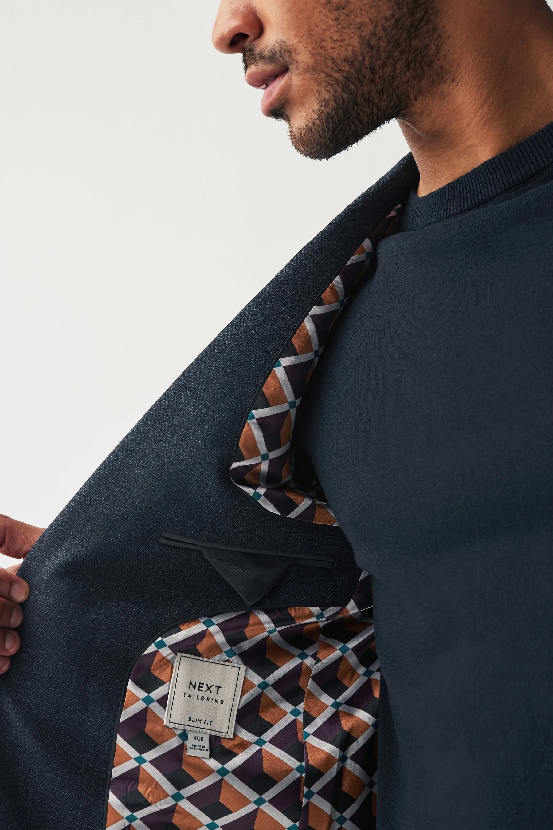 Blazer intelligente testurizzato    
