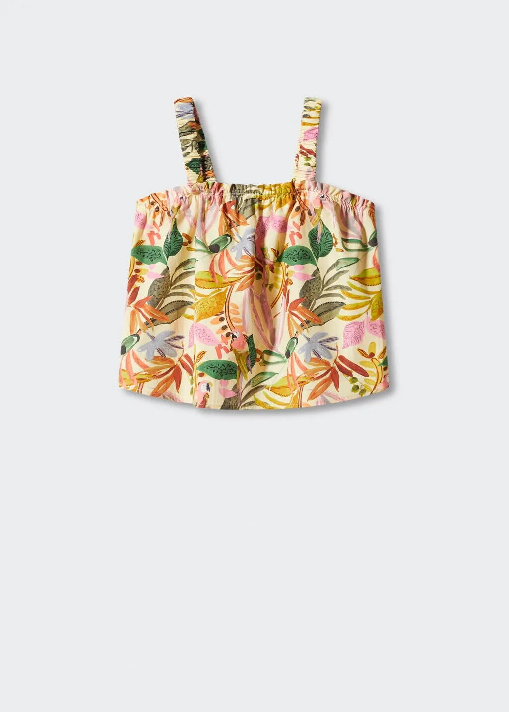 Blusa cotone stampata