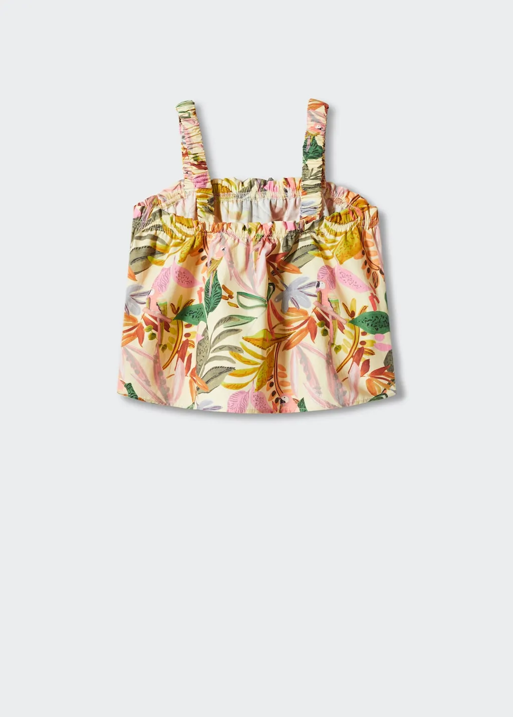 Blusa cotone stampata