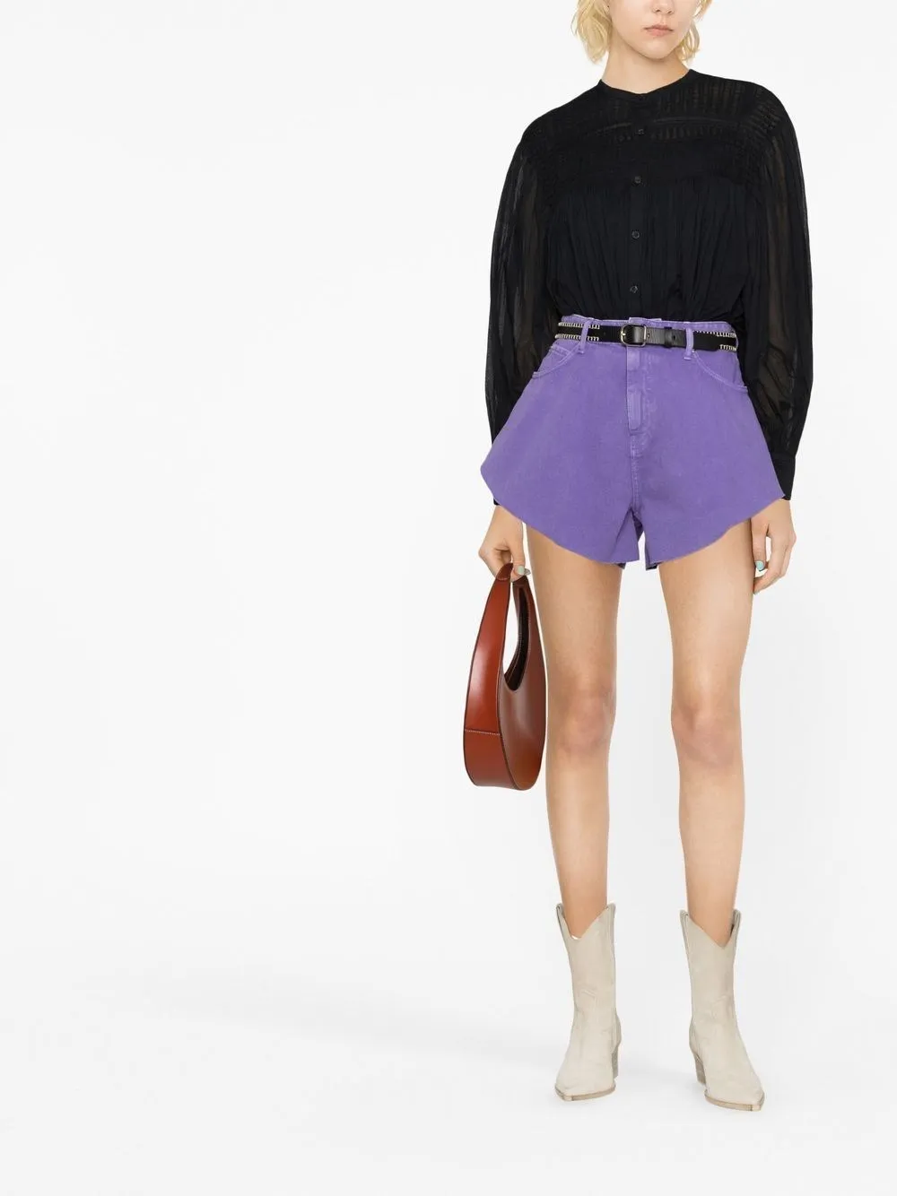 Blusa Plalia plissettata