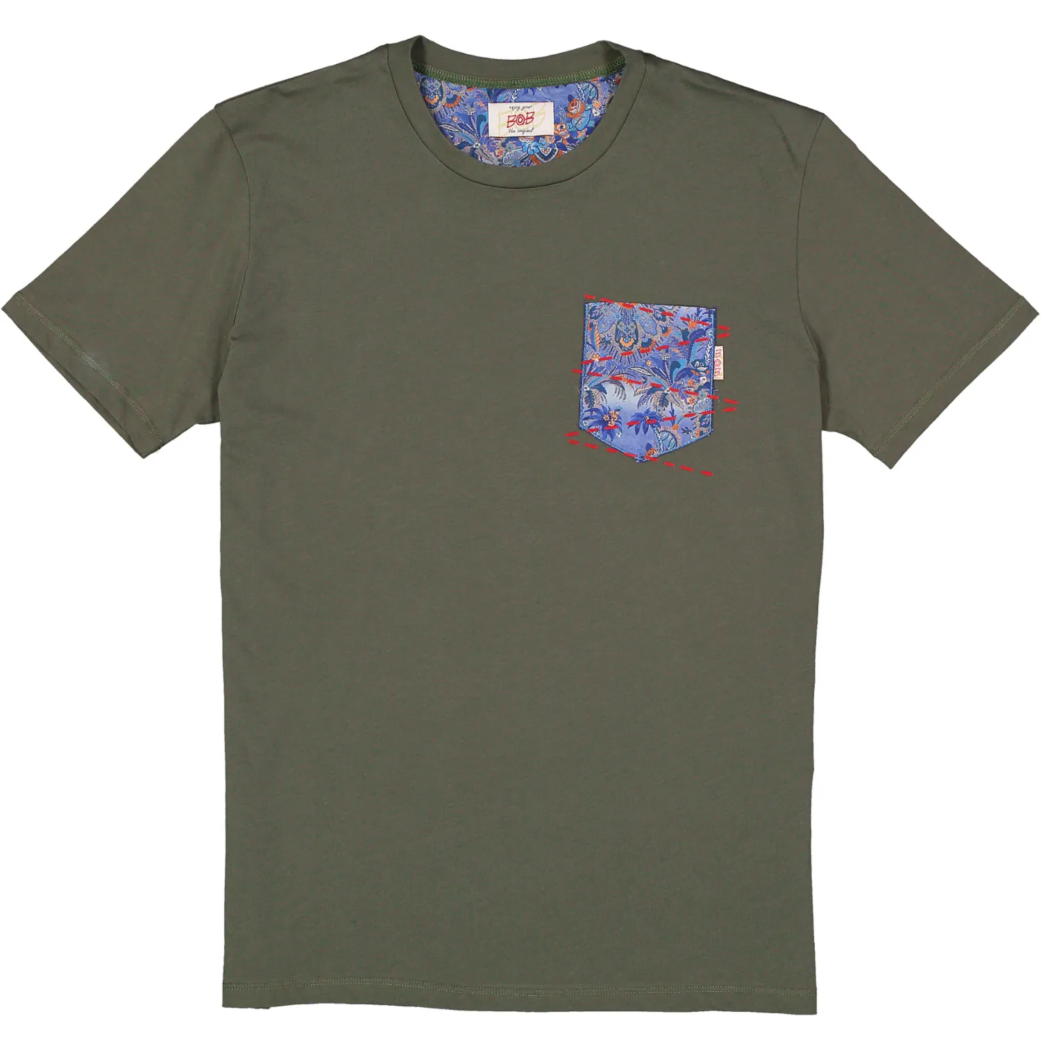BOB maglietta Pocket VR0261 Militare