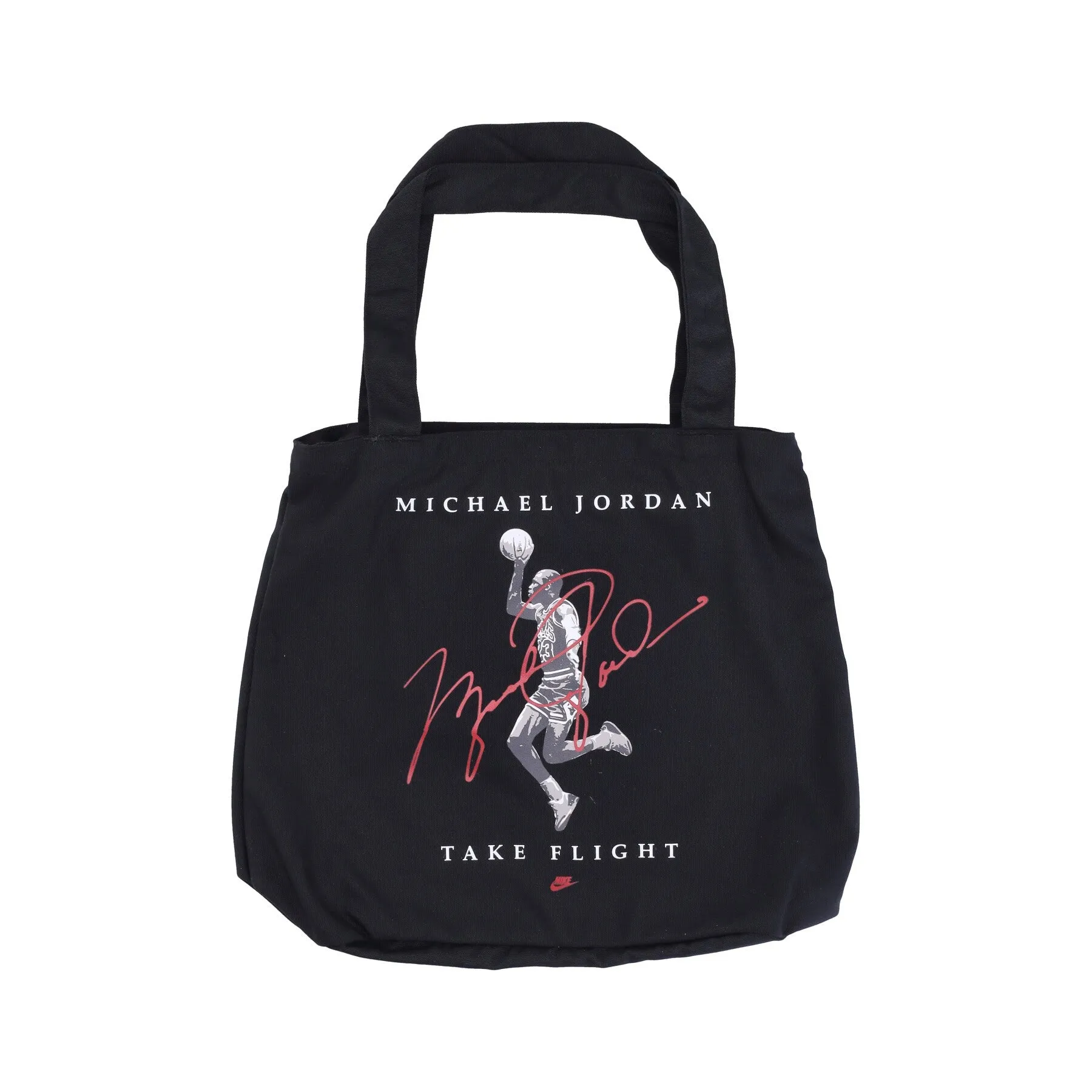 Borsa Di Tela Uomo Mj Flight Tote Bag Black