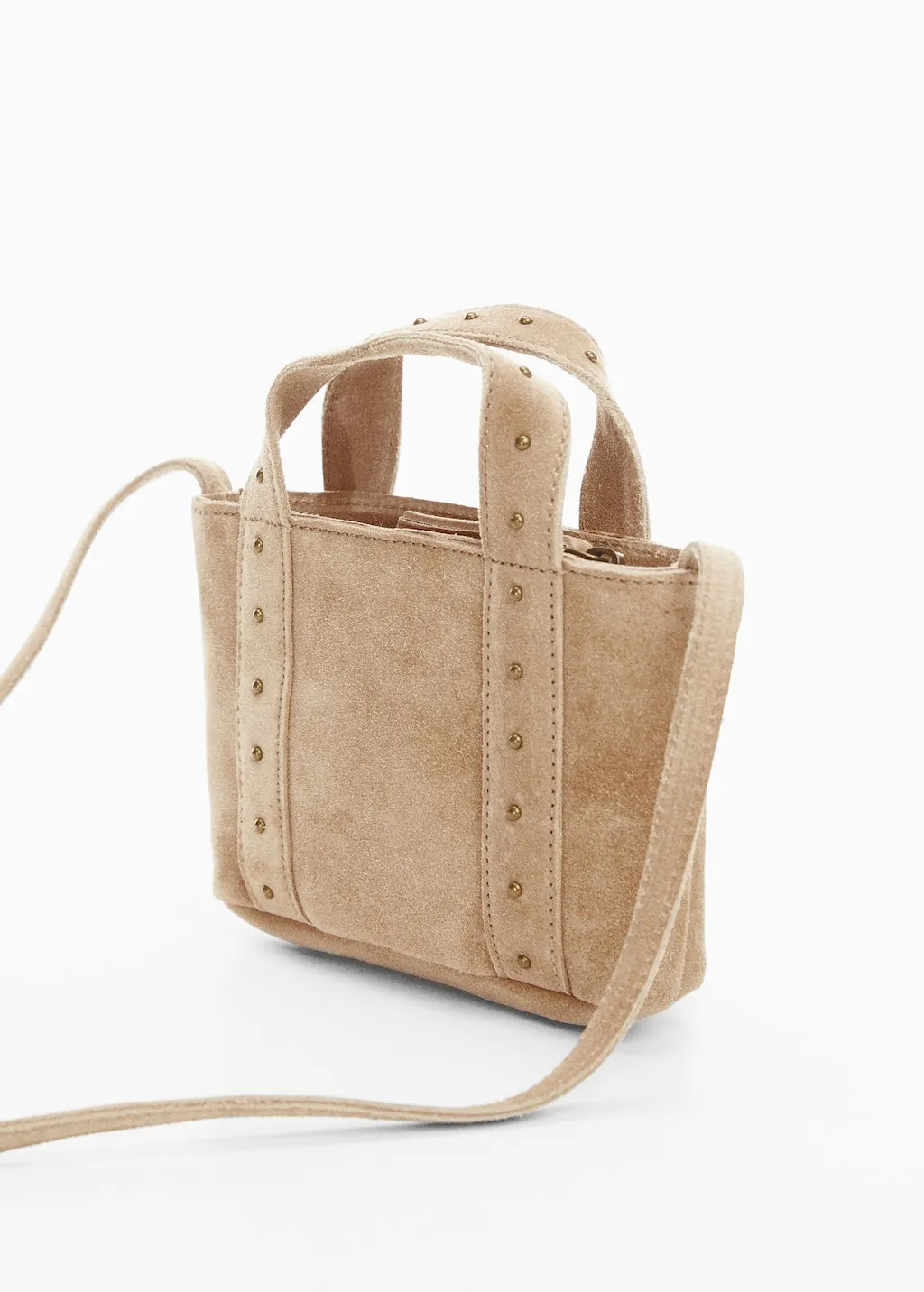 Borsa mini shopper pelle