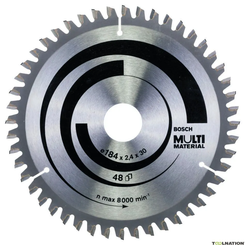 Bosch Professional Accessori 2608640506 Lama circolare 184 x 30 x 48T Multi Materiale