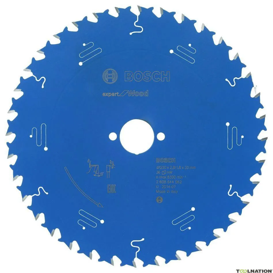Bosch Professional Accessori 2608644062 Lama circolare in metallo duro Expert per legno 230 x 30 x 36T