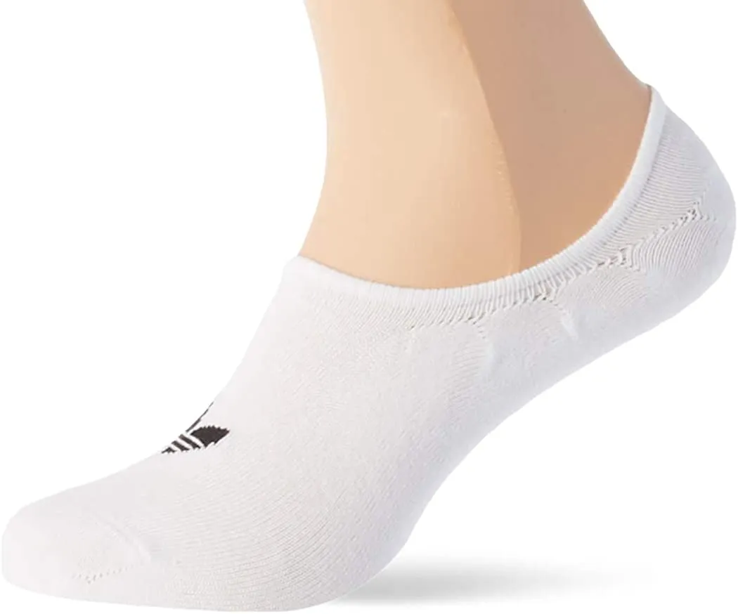 Calzini ADIDAS Unisex LOW CUT SOCK 3P Bianco