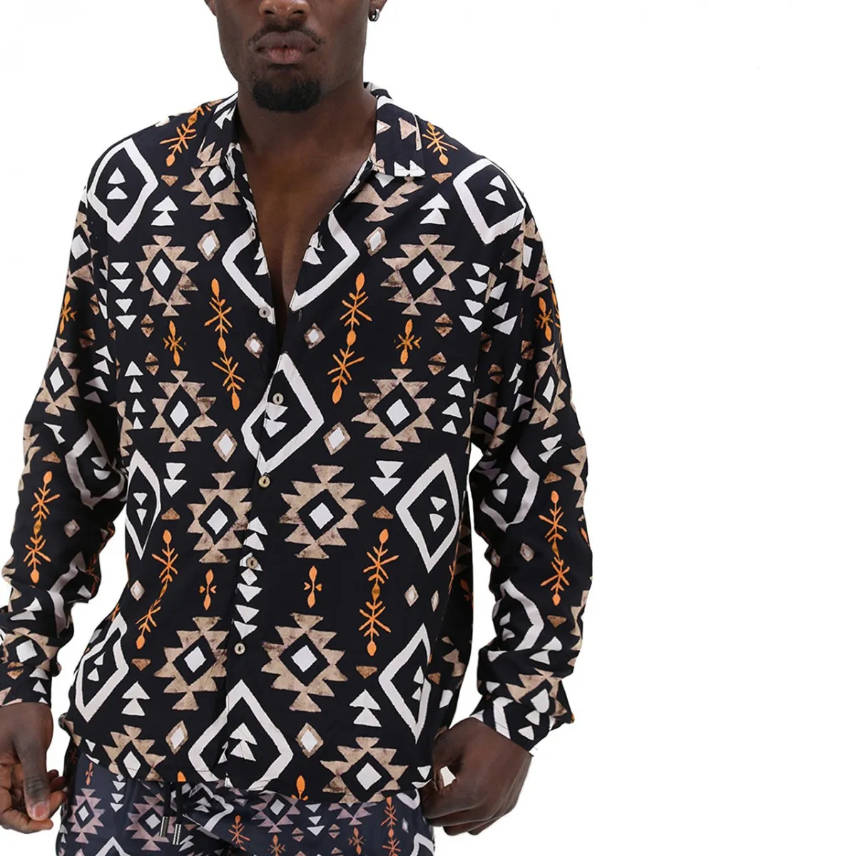 Camicia Bowling Uxmal Black