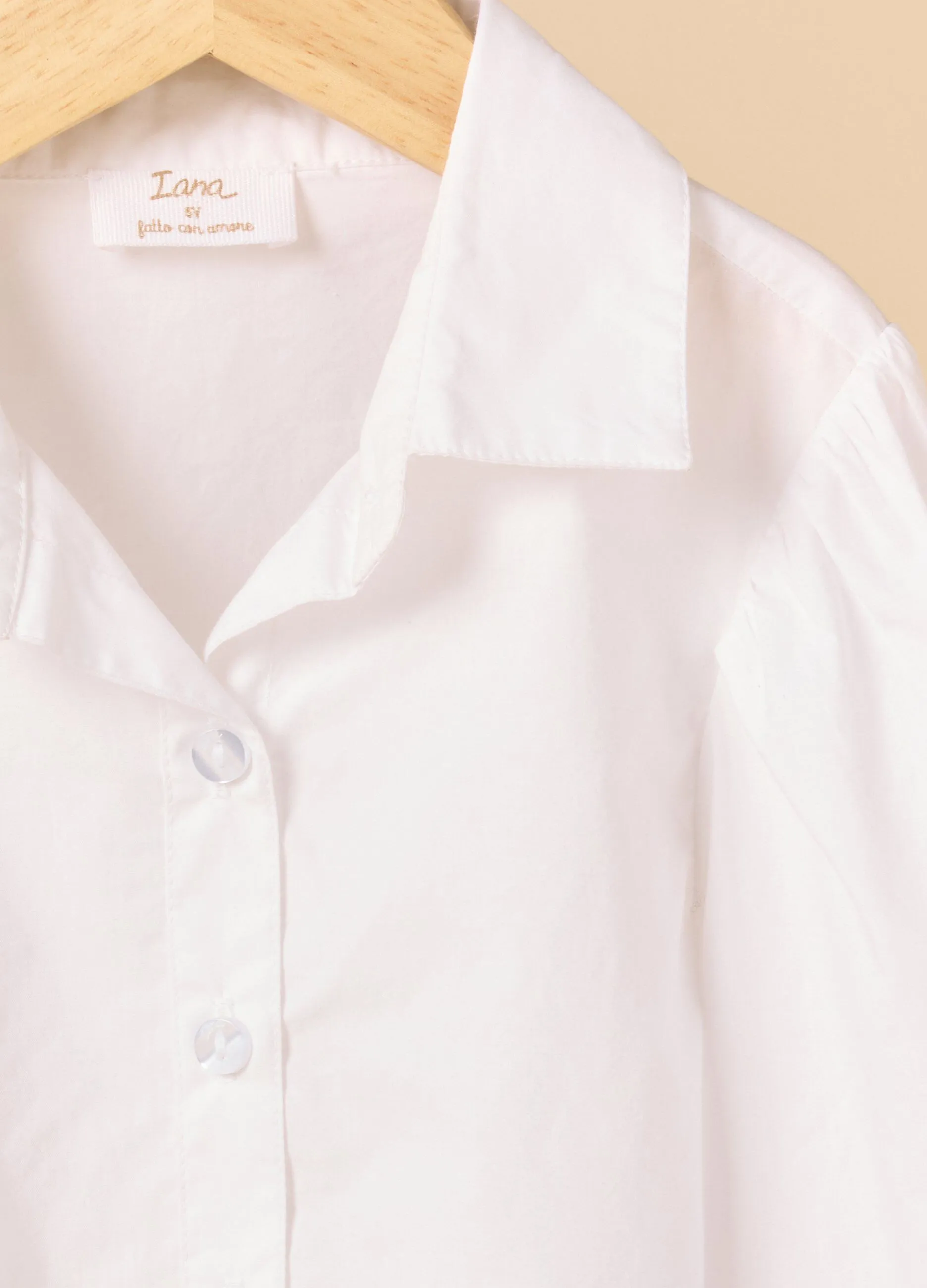 Camicia IANA in puro cotone bambina