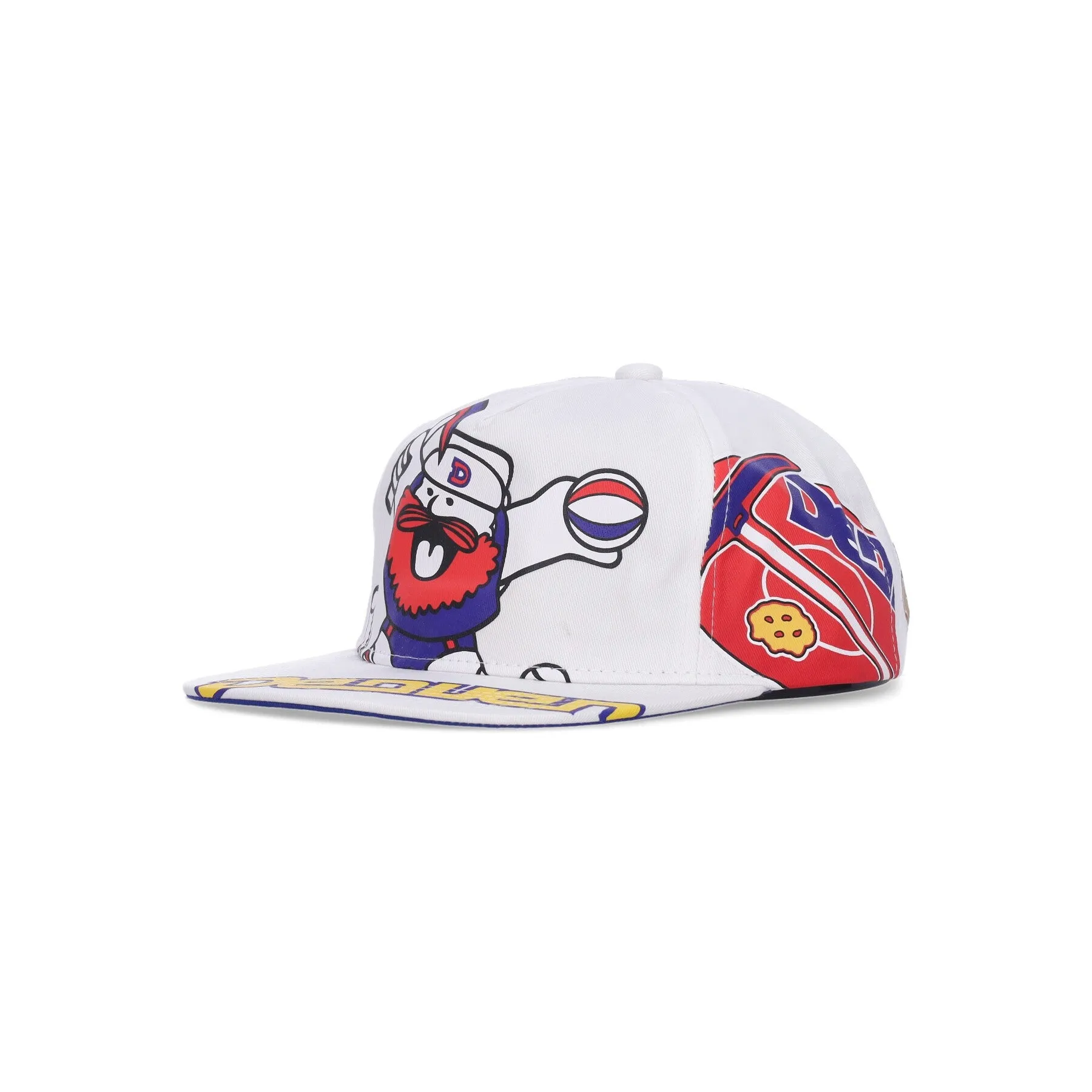 Cappellino Visiera Piatta Uomo Nba In Your Face Deadstock Hwc Dennug White