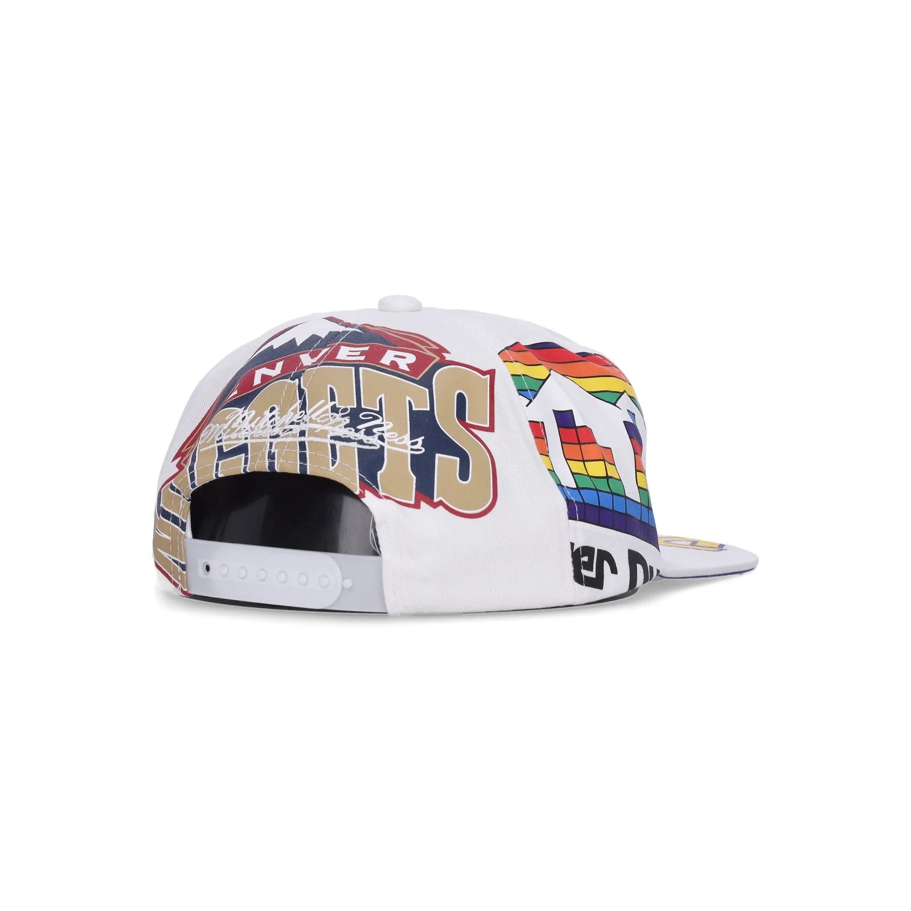 Cappellino Visiera Piatta Uomo Nba In Your Face Deadstock Hwc Dennug White