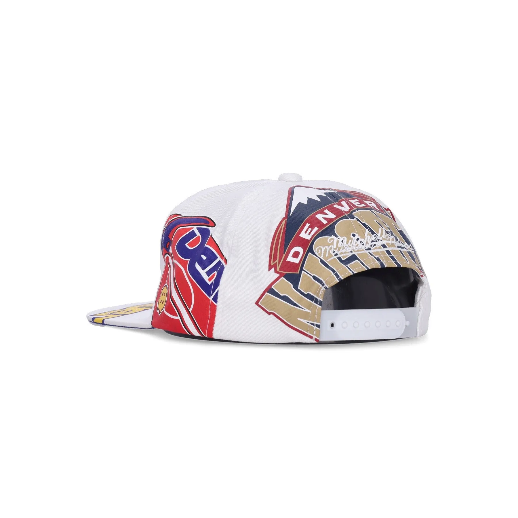 Cappellino Visiera Piatta Uomo Nba In Your Face Deadstock Hwc Dennug White