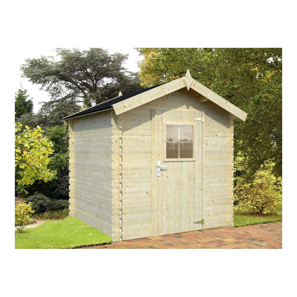 CASA CASETTA DA GIARDINO BOX PORTA ATTREZZI RIPOSTIGLIO 219×217×h217cm PIRCHER 