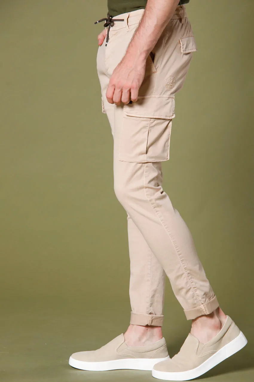 Chile Jogger cargo homme en tencel et coton extra slim