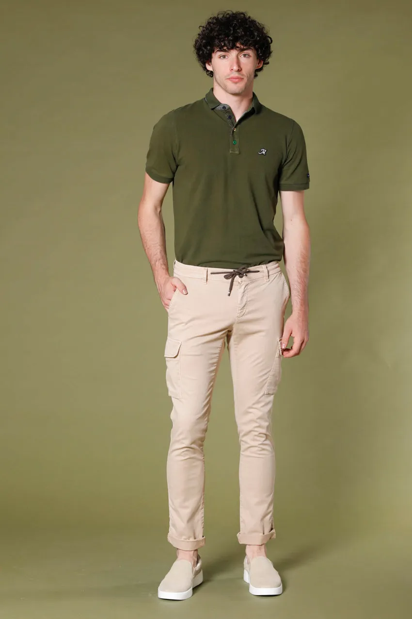 Chile Jogger cargo homme en tencel et coton extra slim