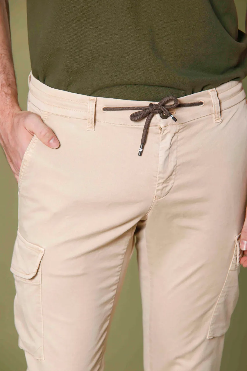 Chile Jogger cargo homme en tencel et coton extra slim