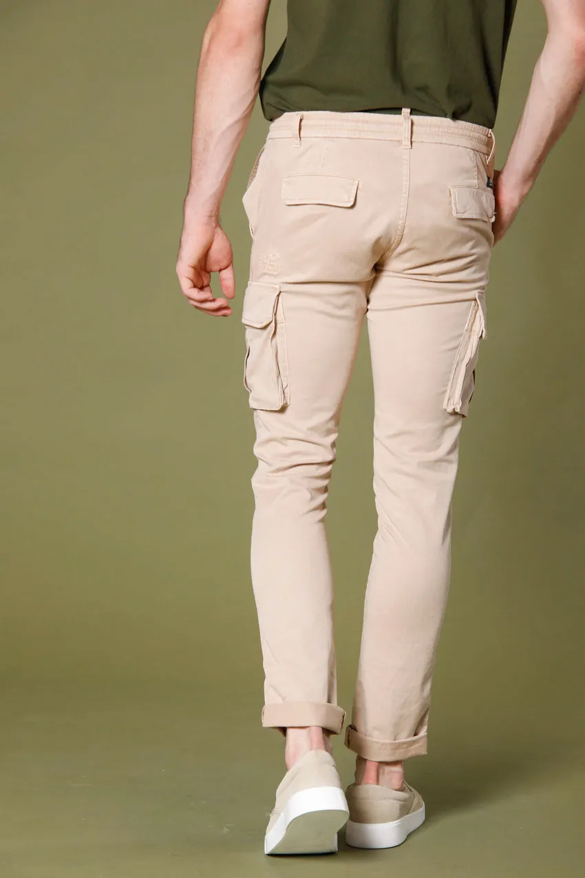 Chile Jogger cargo homme en tencel et coton extra slim