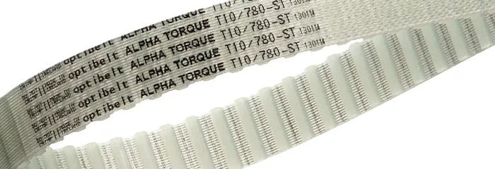 Cinghia sincrona OPTIBELT, 180 denti, passo 10mm, dimensioni 1800mm x 25mm, in Poliuretano