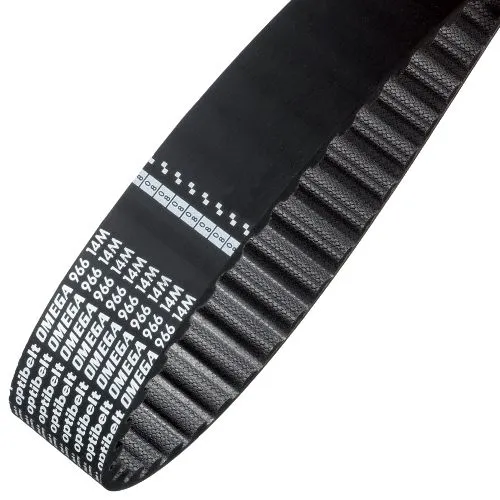 Cinghia sincrona OPTIBELT, 200 denti, passo 14mm, dimensioni 2800mm x 1mm, in Gomma