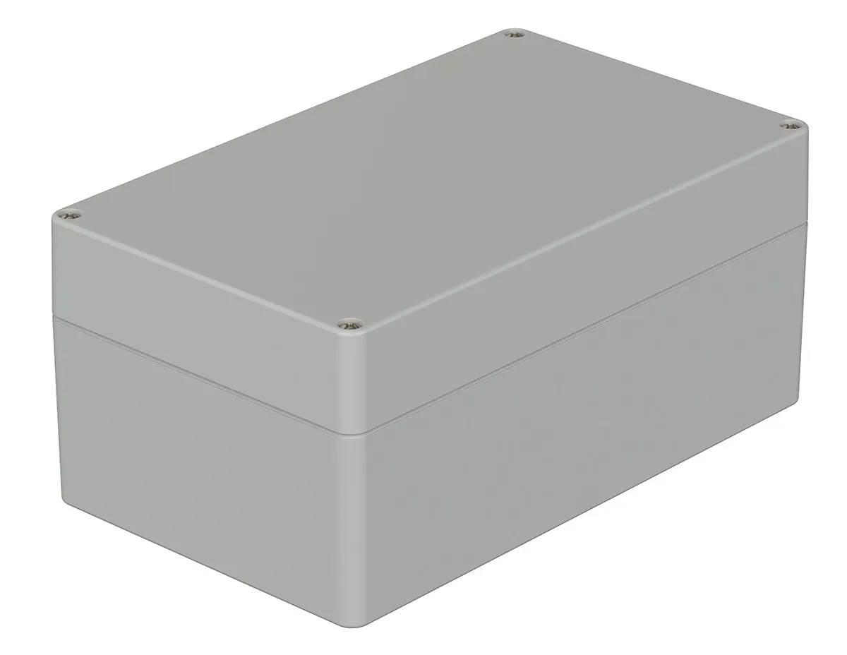 Contenitore Bopla in Policarbonato V0 200 x 120 x 90mm, col. Grigio chiaro, IP66