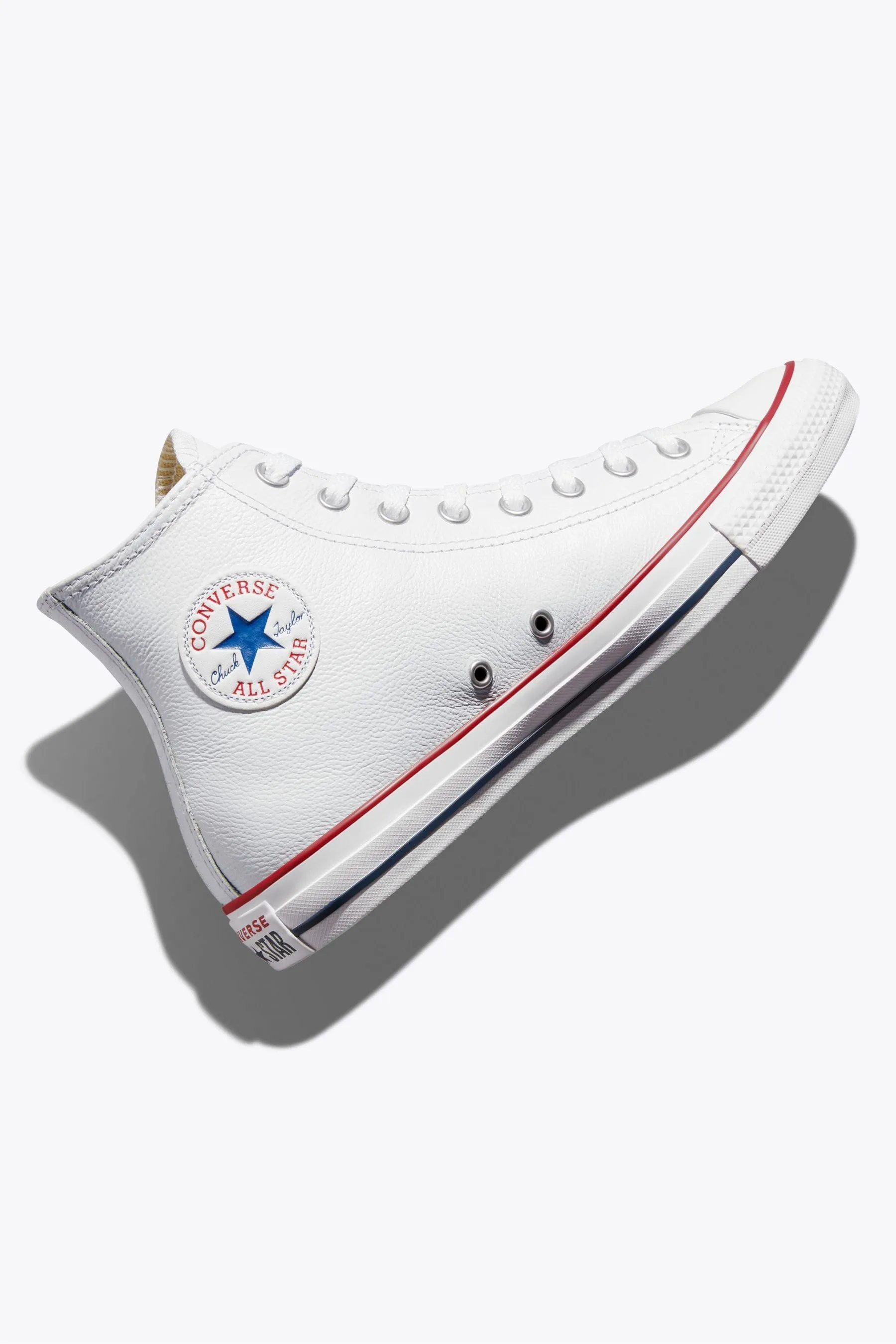 Converse - Scarpe da ginnastica alte in pelle