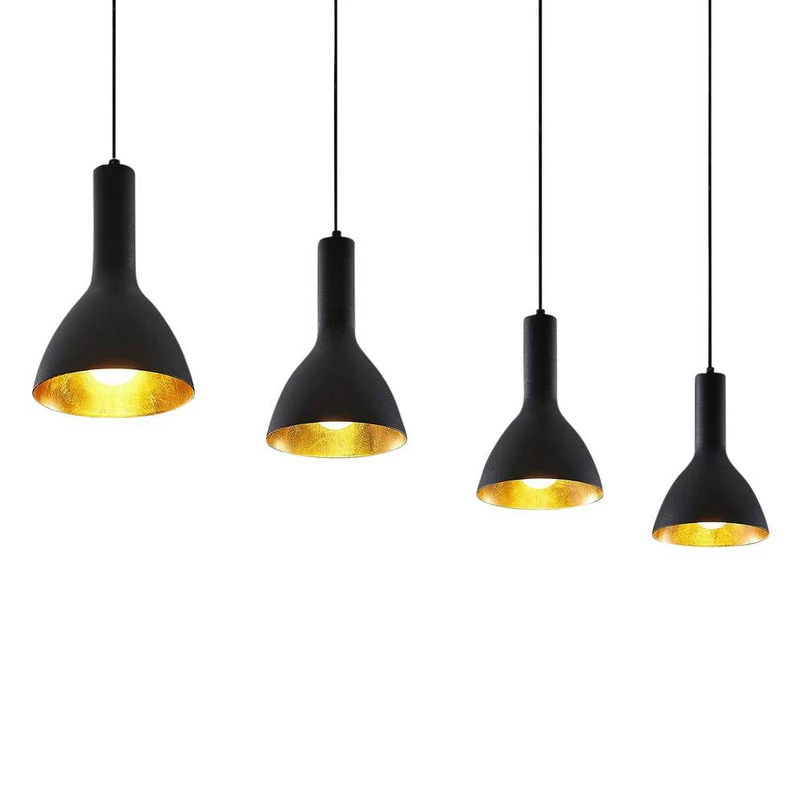 Cosmina 4 Lampada a Sospensione Track Nero/Oro - Arcchio | Acquista online