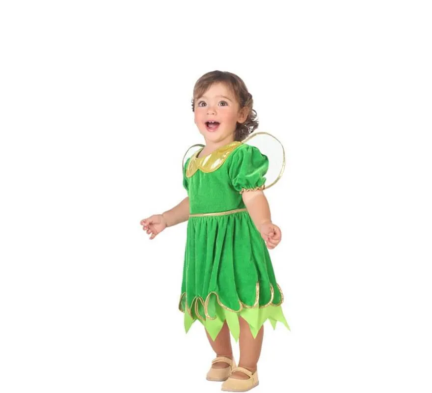 Costume da fata verde per bebé