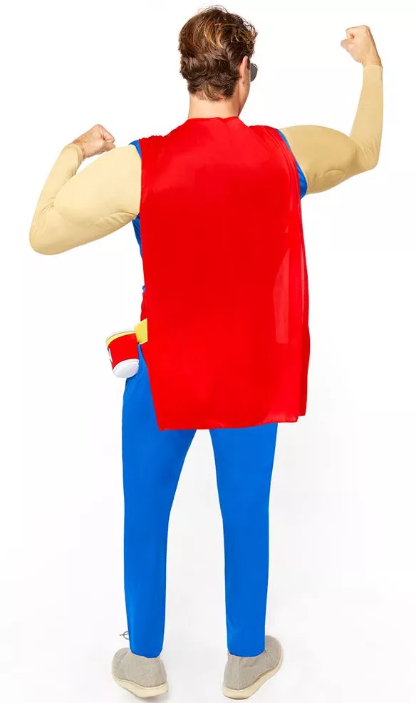 Costume uomo Beer Man Supereroe