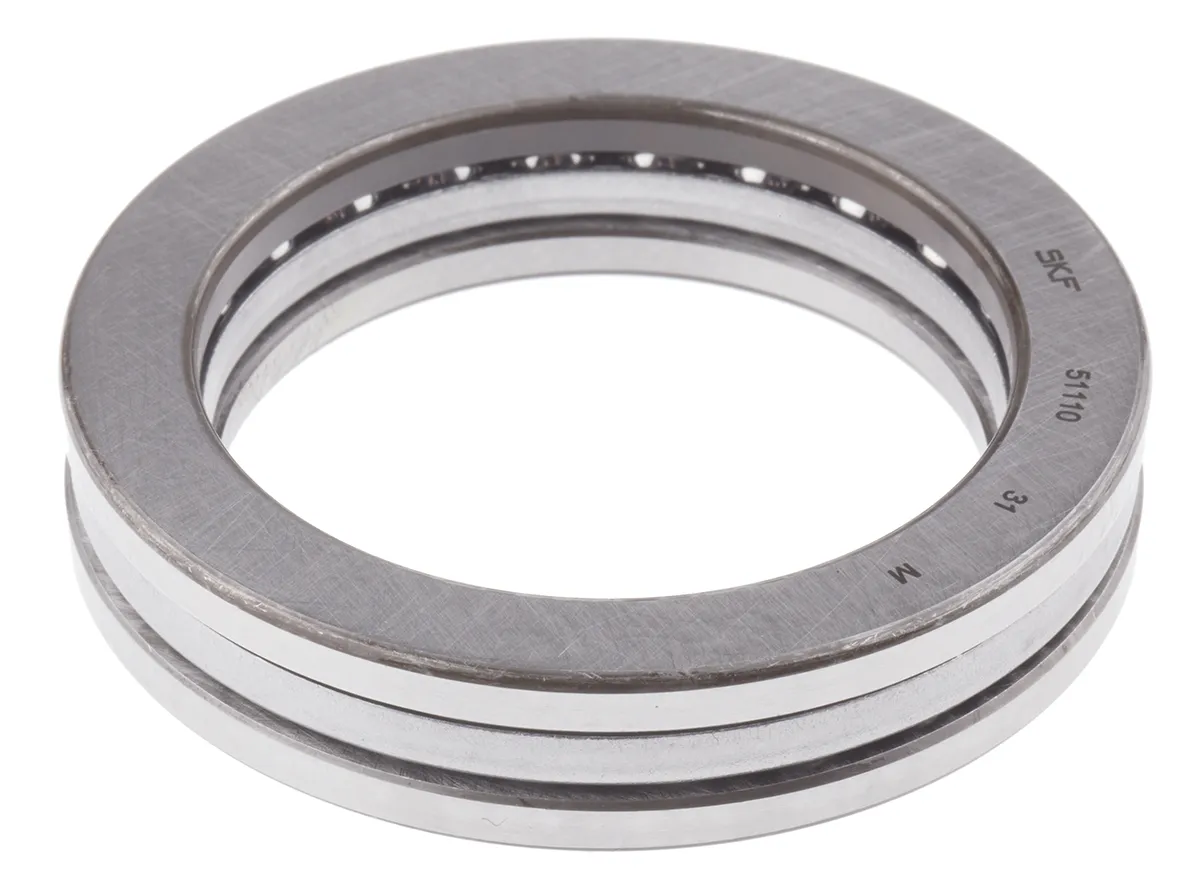 Cuscinetto a sfera Cuscinetti a sfere reggispinta SKF in Acciaio, Ø int. 50mm, Ø est. 70mm, Largh. guida 14mm