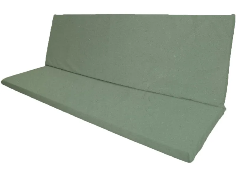 Cuscini ricambio dondolo 4 posti verde
