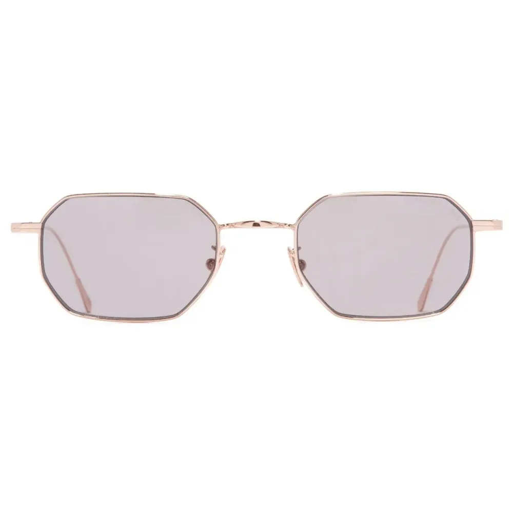 Cutler & Gross - 0005 Round Sunglasses - Rose Gold - Luxury - Cutler & Gross Eyewear